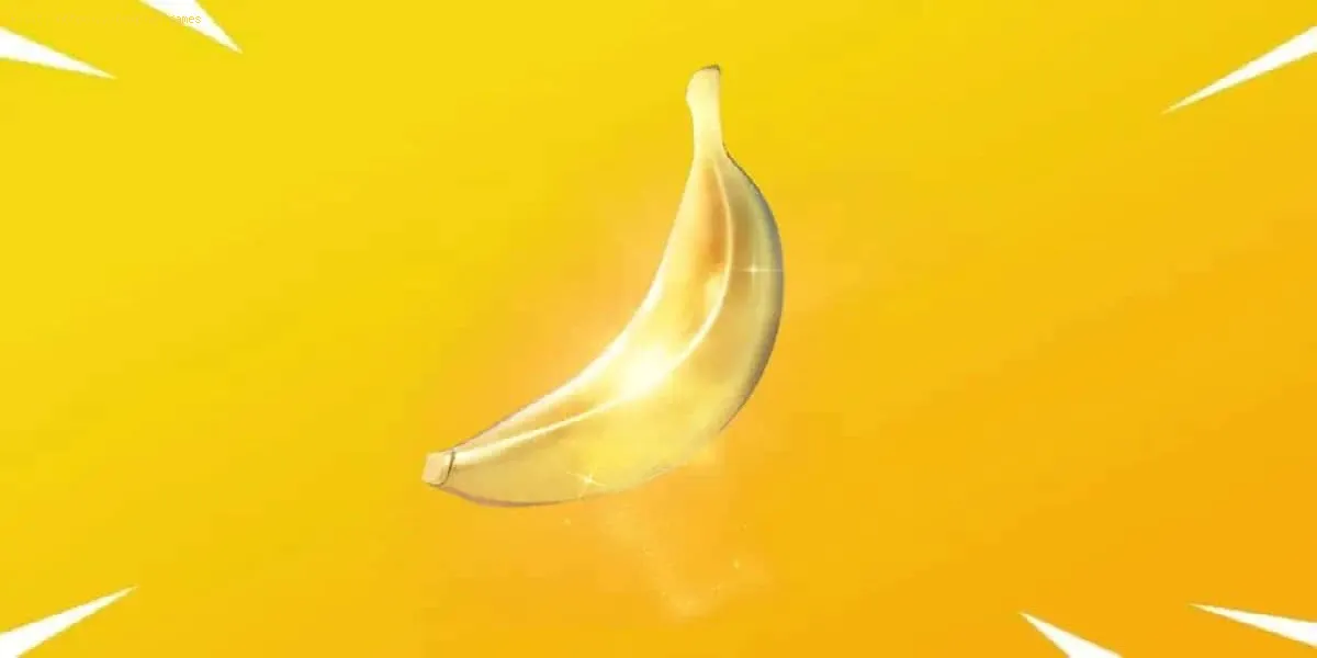 utilizar o poder das bananas dos deuses em Fortnite