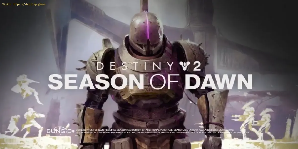 Destiny 2: Cómo comprar Season Of Dawn - Consejos y trucos