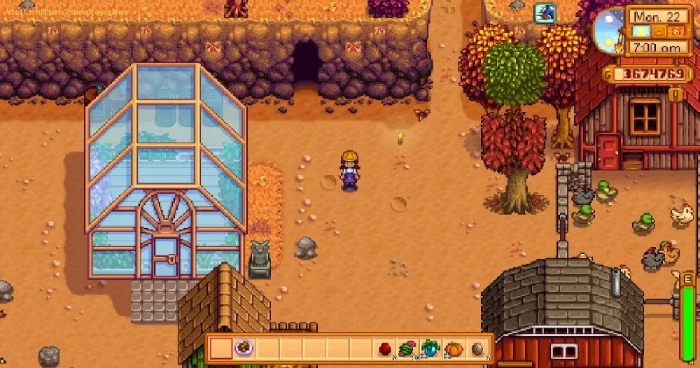 Get the Mini-Forge in Stardew Valley