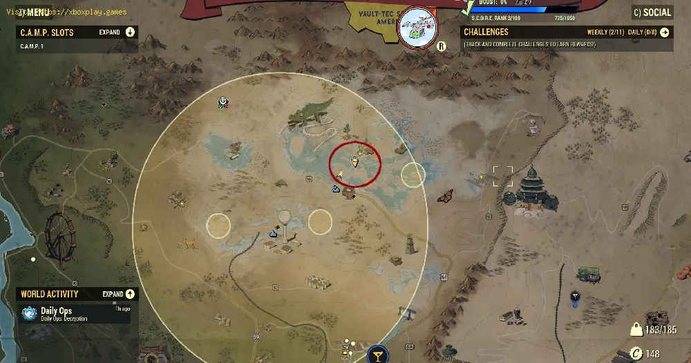 Fallout 76: Mutant Hounds Locations