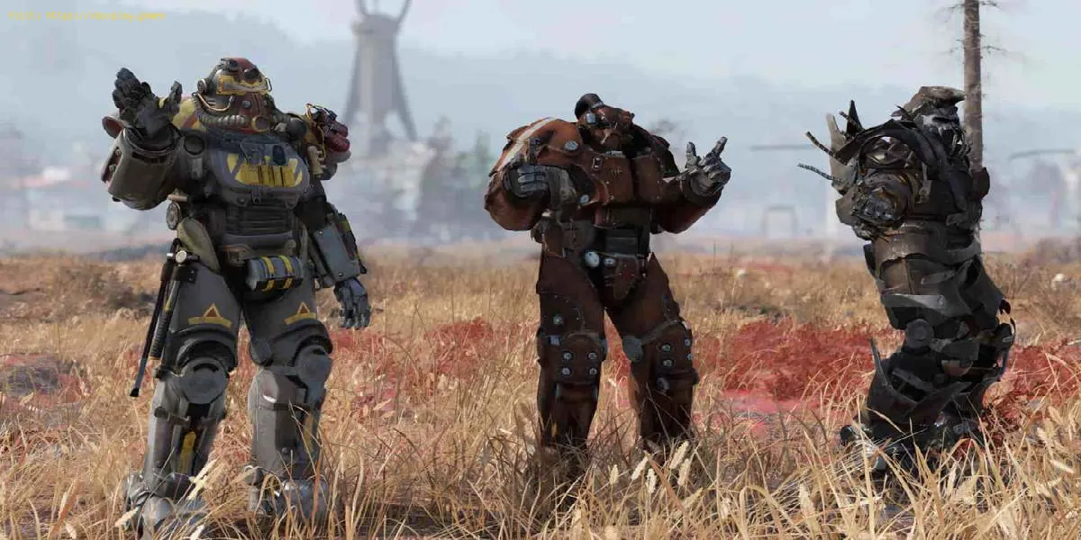Fallout 76: come uscire dall'armatura atomica