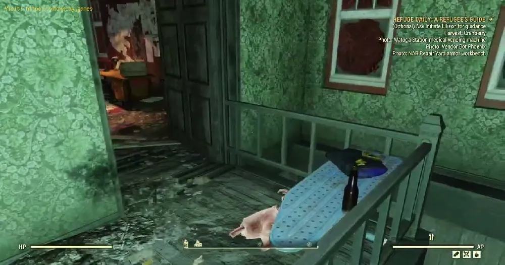 Fallout 76で焼けた本を見つける場所