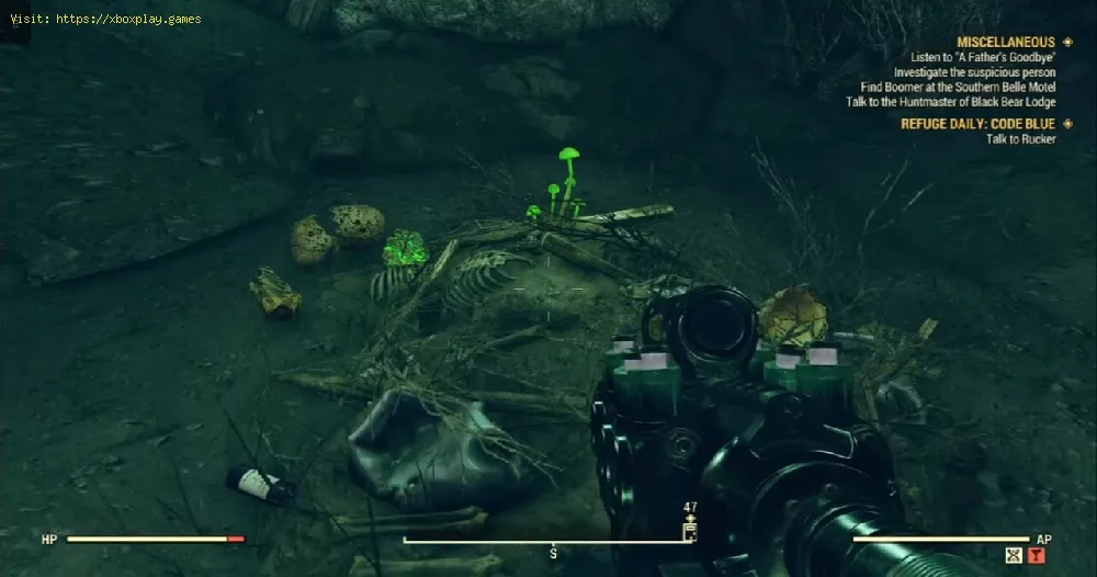 Fallout 76 で昆虫の敵を見つける場所