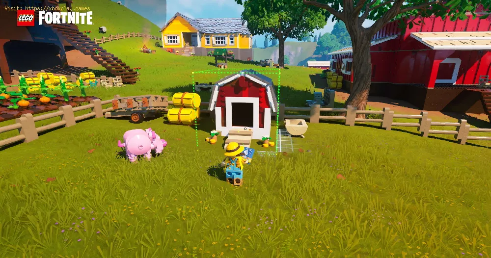 assign animals to animal houses in LEGO Fortnite