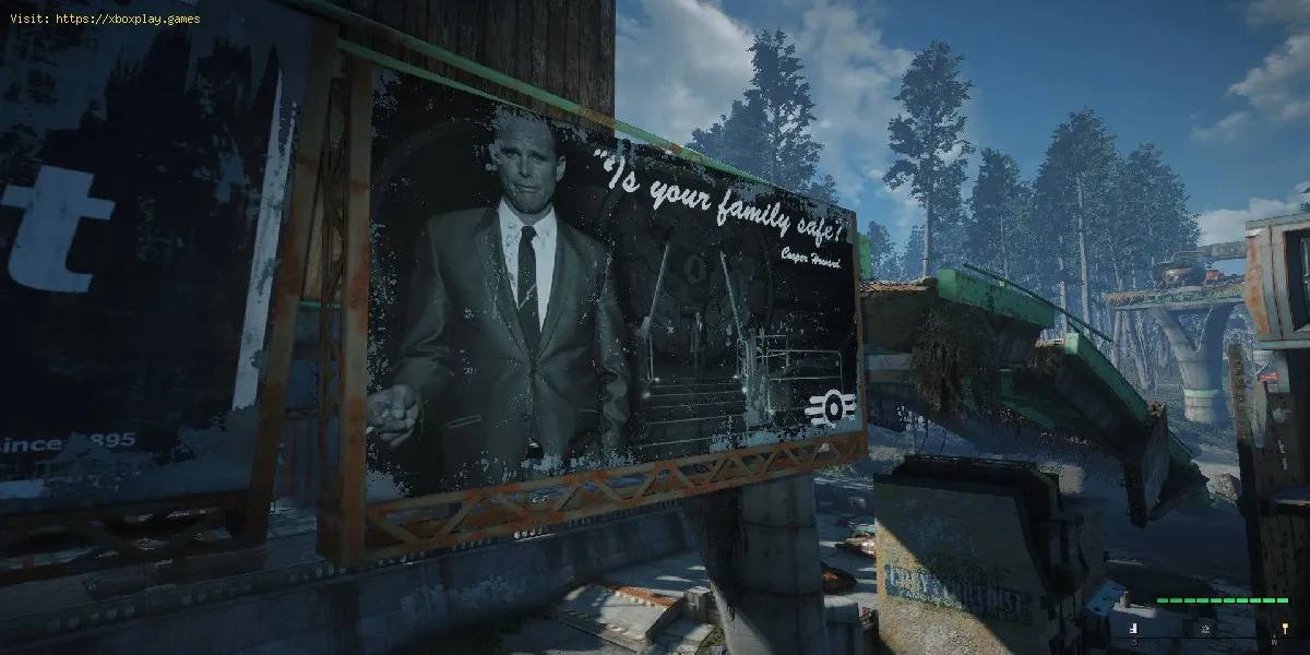 costruisci Cooper Howard in Fallout 4
