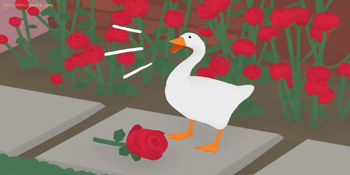 Untitled Goose Game: Comment tailler la rose - Trucs et astuces