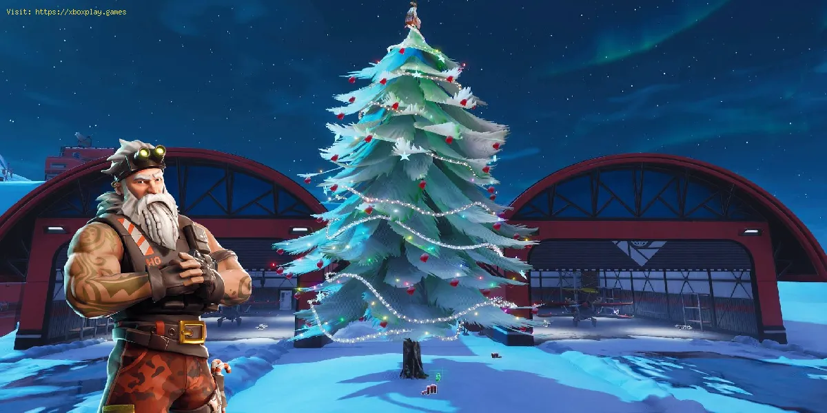 Fortnite: onde encontrar árvores de Natal