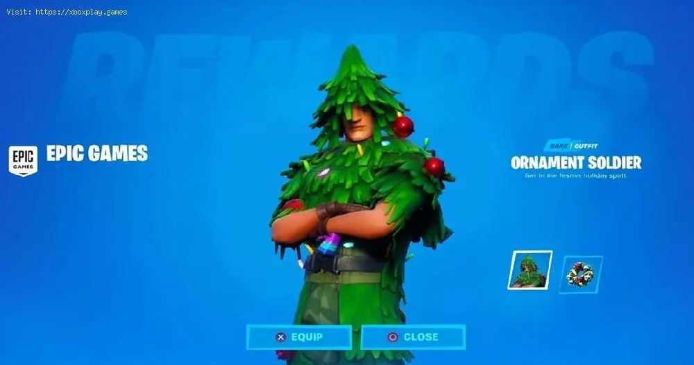 Fortnite: How to Get Free the Holiday Tree Skin