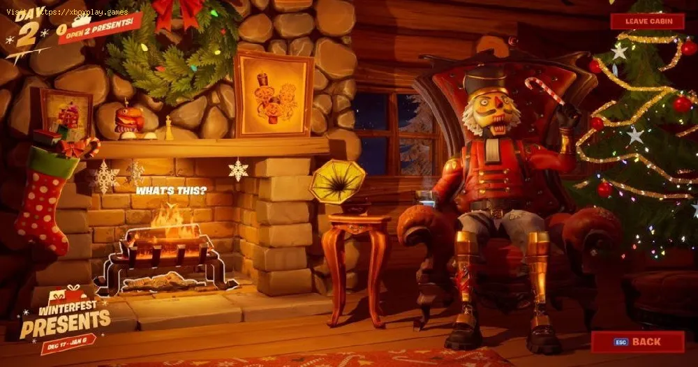 Fortnite: How to Complete Winterfest Lodge Fireplace Challenge