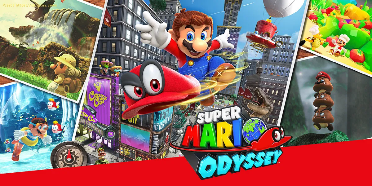 Super Mario Odyssey primeiro em vendas entre os jogos 3D da saga