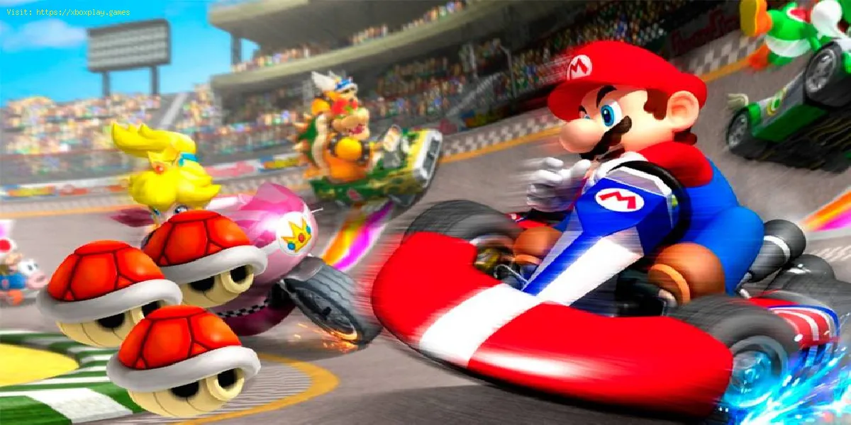 Mario Kart Tour: Como aterrar 30 batidas de banana usando um motorista com gravata