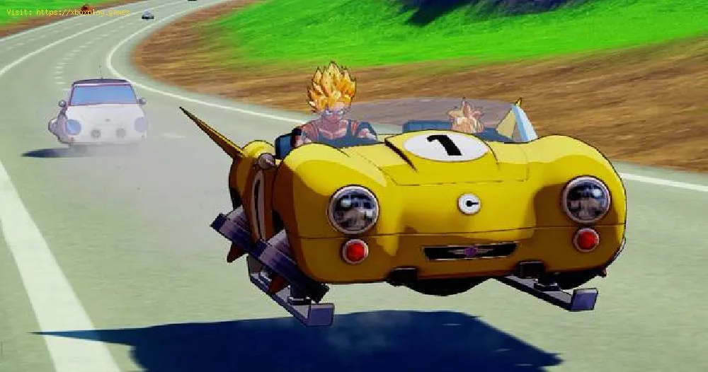 Dragon Ball Z Kakarot: How to find a car and race