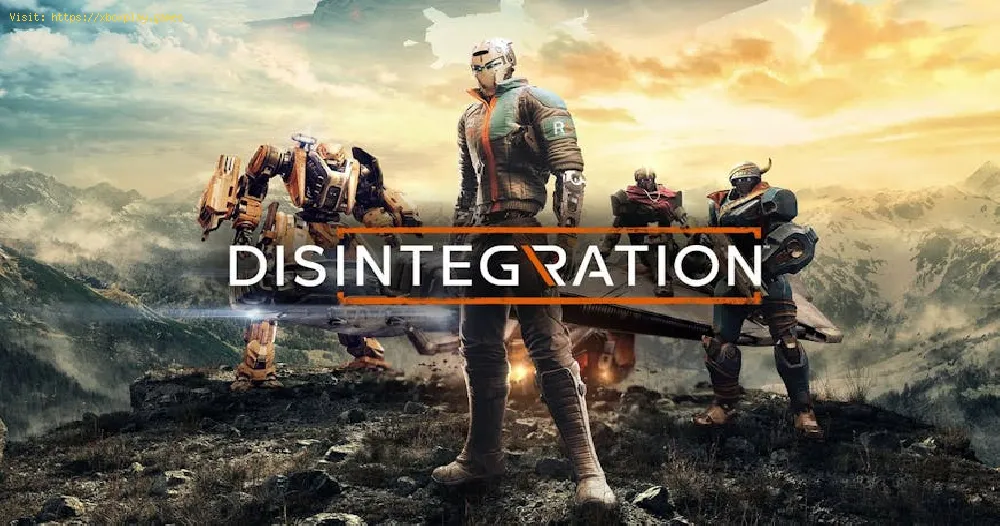 Disintegration: controls for Xbox One, PS4 and PC
