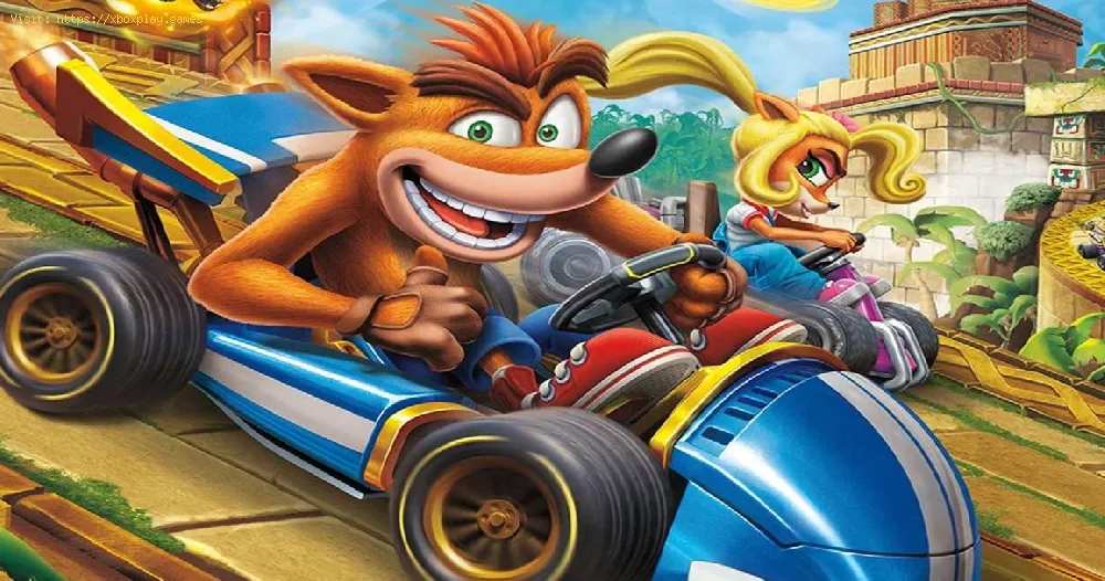 Crash Team Racing with th essence of the usual, but with new animations and sound effects