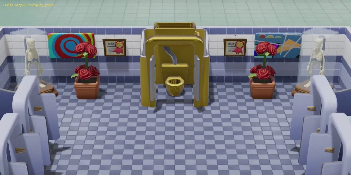 Two Point Hospital: come ottenere la toilette dorata