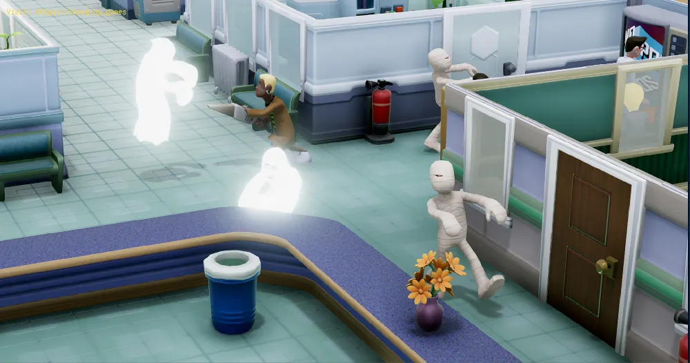 Two Point Hospital: How to Get Rid of Ghosts - Tips and tricks