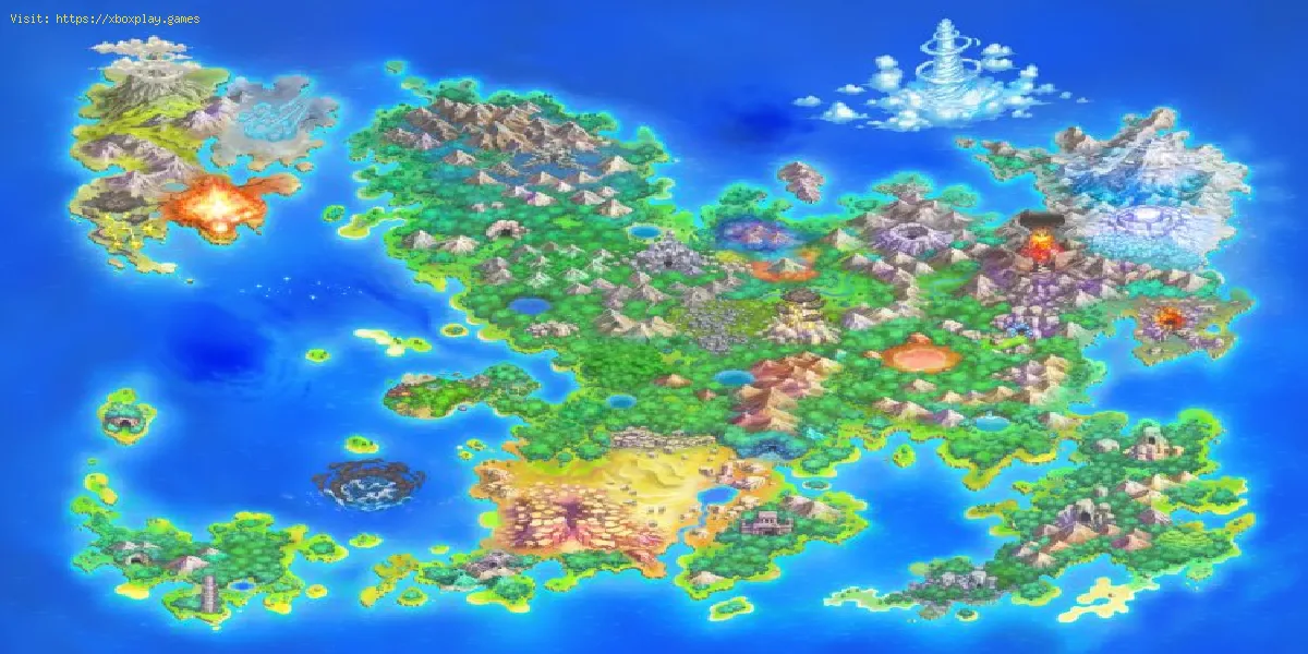 Pokemon Mystery Dungeon DX: Como consertar seu mapa - itens no mapa não são mostrados