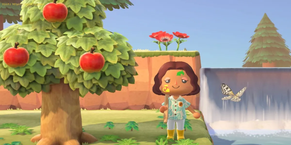Animal Crossing New Horizons: Como limpar a pintura facial