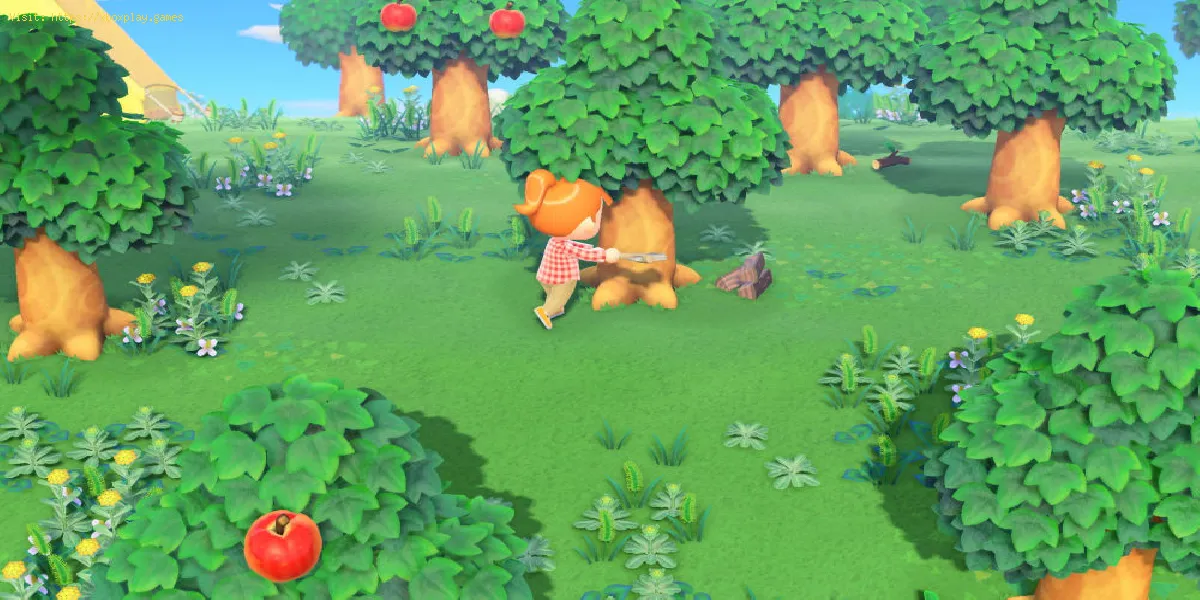 Animal Crossing New Horizons: Como agitar árvores