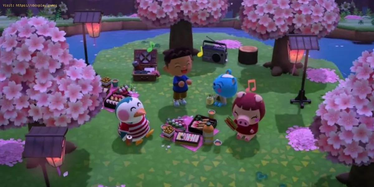 Animal Crossing New Horizons: Comment obtenir des pétales de fleurs de cerisier