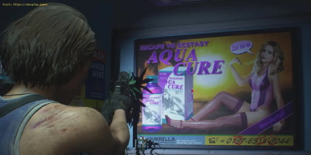Resident Evil 3: apertura di Aqua Cure Safe presso la farmacia - Codice di sicurezza