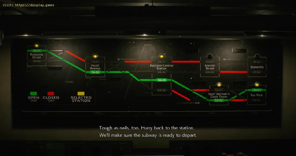 Resident Evil 3 Remake: How to solve train puzzle - Subway Route Solution