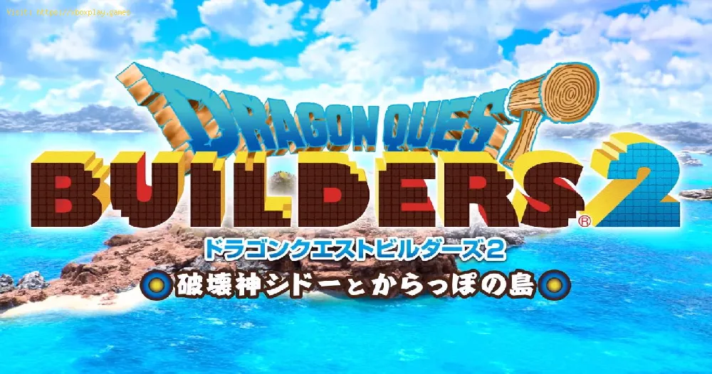 Dragon Quest Builders 2 with promotion date