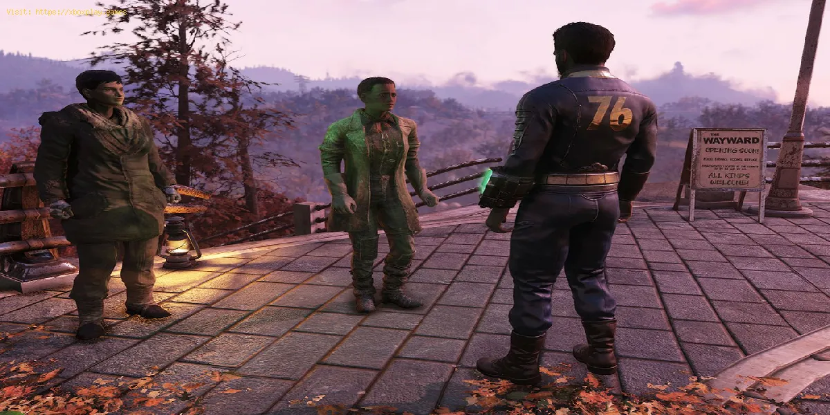 Fallout 76 Wastelanders: Setzen Sie Polly in Mr Handy oder die Angriffsoption ein