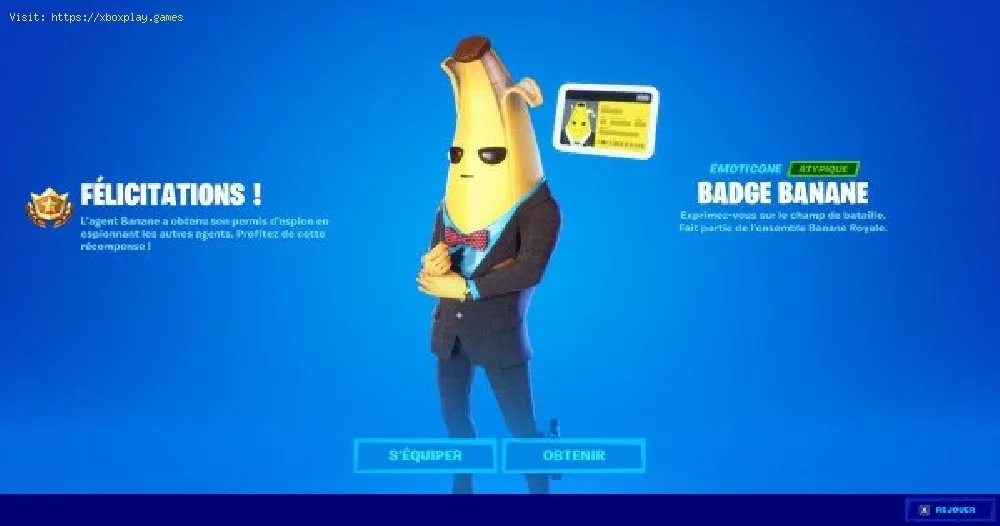 Fortnite: How to Get the Banana Badge Emote - Tips and tricks