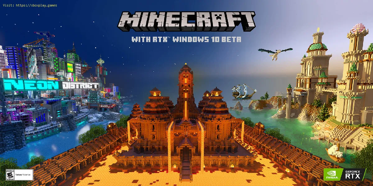 Minecraft RTX beta: Herunterladen von Realismus-Texturen