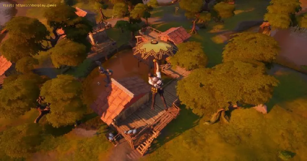 Fortnite: where to apply shields and healing at Shanty Town and the Orchard