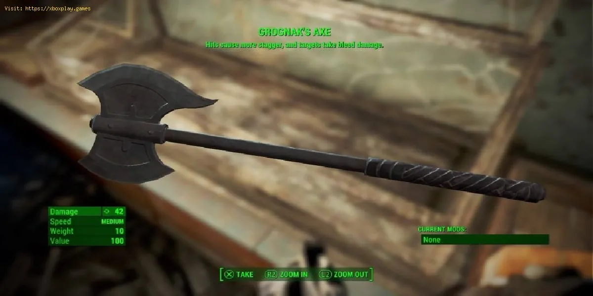 Fallout 76: Cómo obtener el hacha de Grognak - consejos y trucos