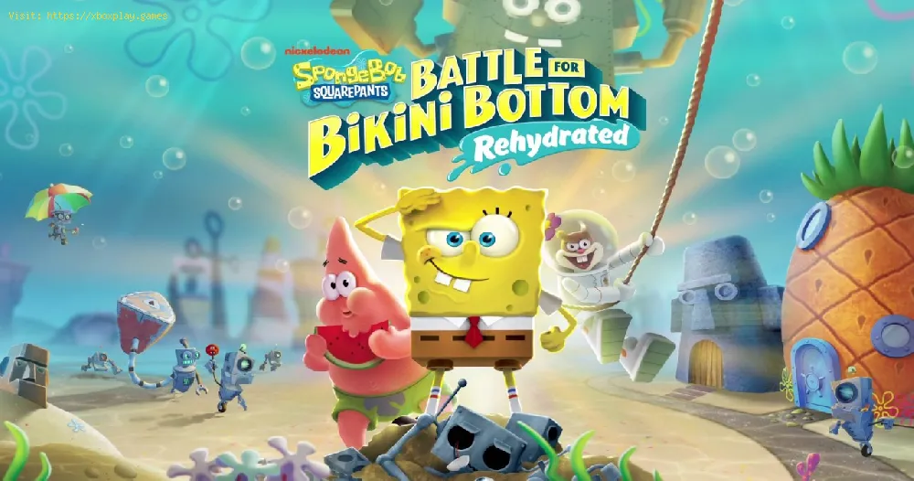 Spongebob Squarepants Battle for Bikini Bottom: How to drain the lake