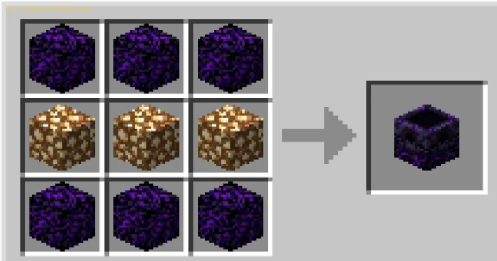 Minecraft Nether: How to craft a Respawn Anchor