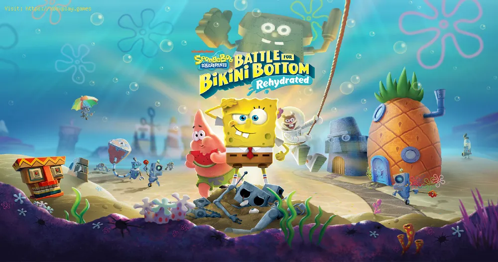 SpongeBob SquarePants The Battle For Bikini Bottomで海藻の森の黄金のヘラを見つける場所