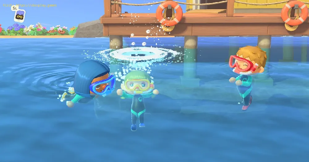 Animal Crossing New Horizons：水泳とダイビングのロックを解除する方法