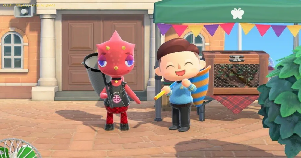 Animal Crossing New Horizons: How to play bug off