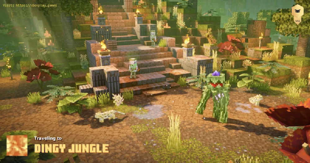 Minecraft Dungeons Jungle Awakens: How to Unlock Dingy Jungle Secret Level