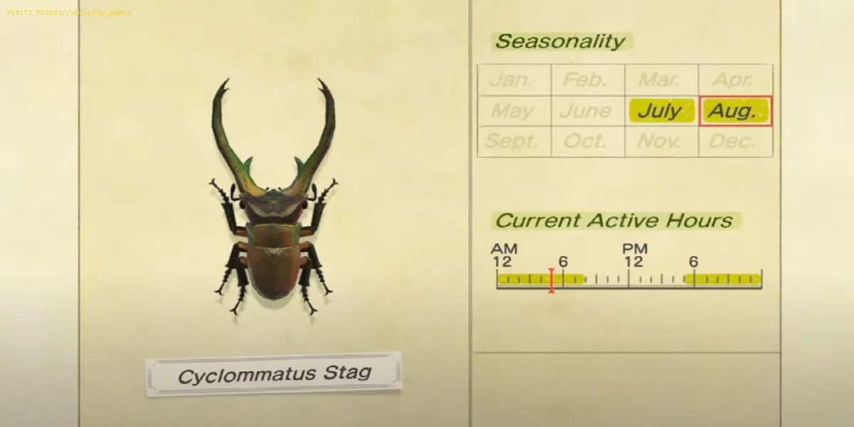 Animal Crossing New Horizons: Comment attraper le cerf de Miyama