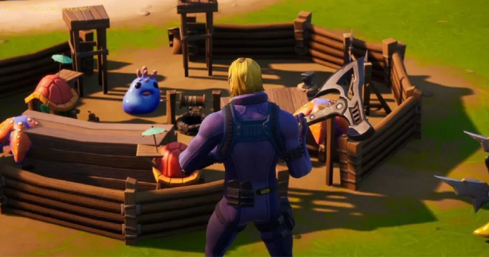Fortnite: How to evolve the Coral Buddies to the Wood Age