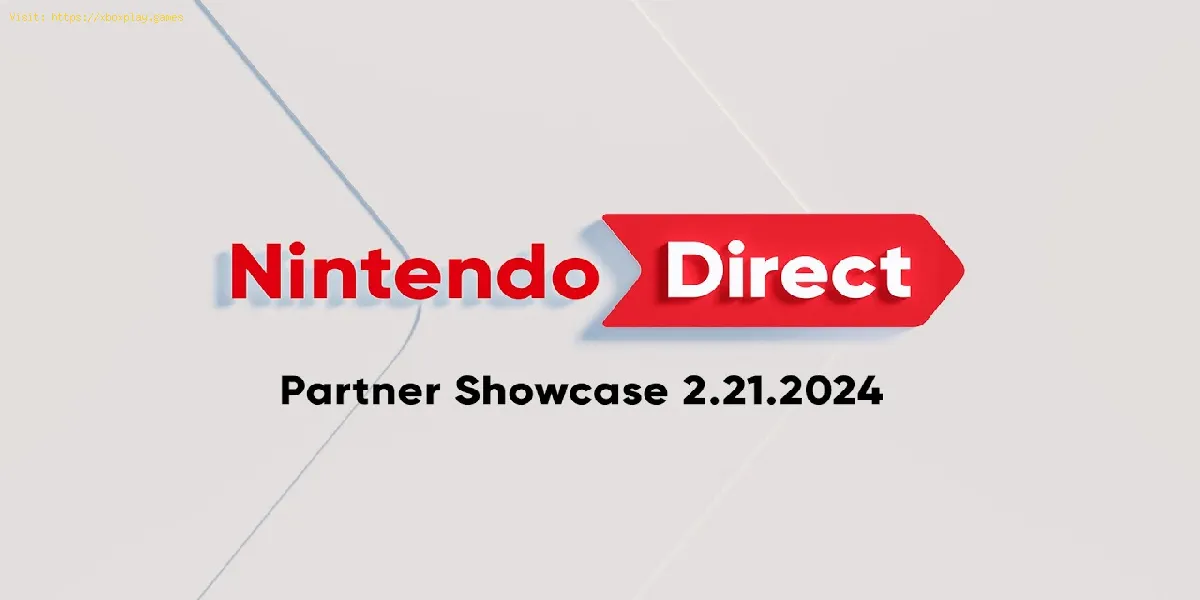 Nova transmissão do Nintendo Direct-Style Showcase.
