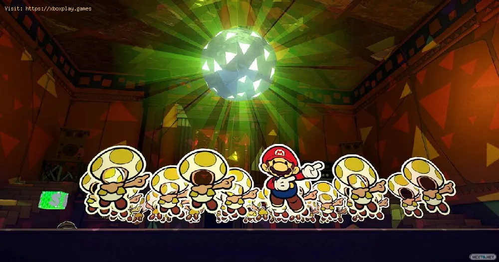 Paper Mario The Origami King: How to access the Cabin in Whispering woods