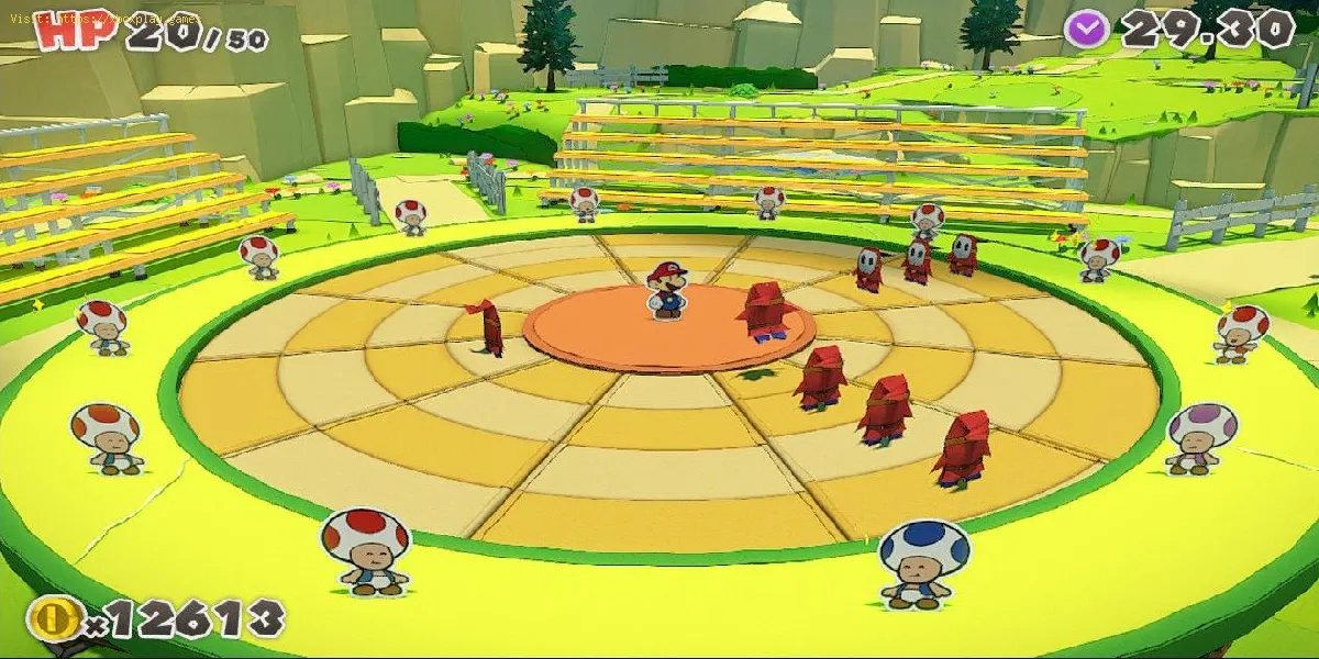 Paper Mario The Origami King: Comment sortir du labyrinthe forestier