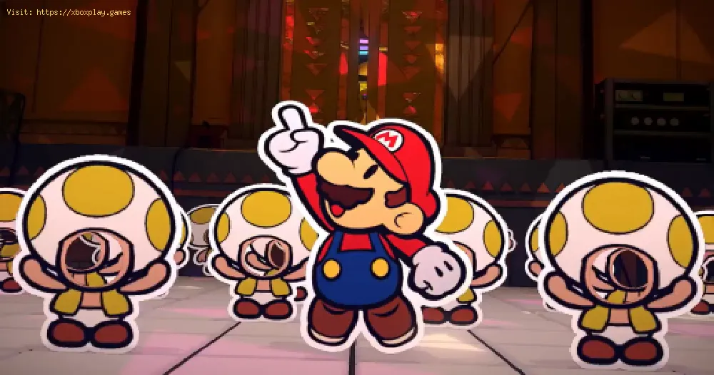 Paper Mario The Origami King: How to get out the Castle