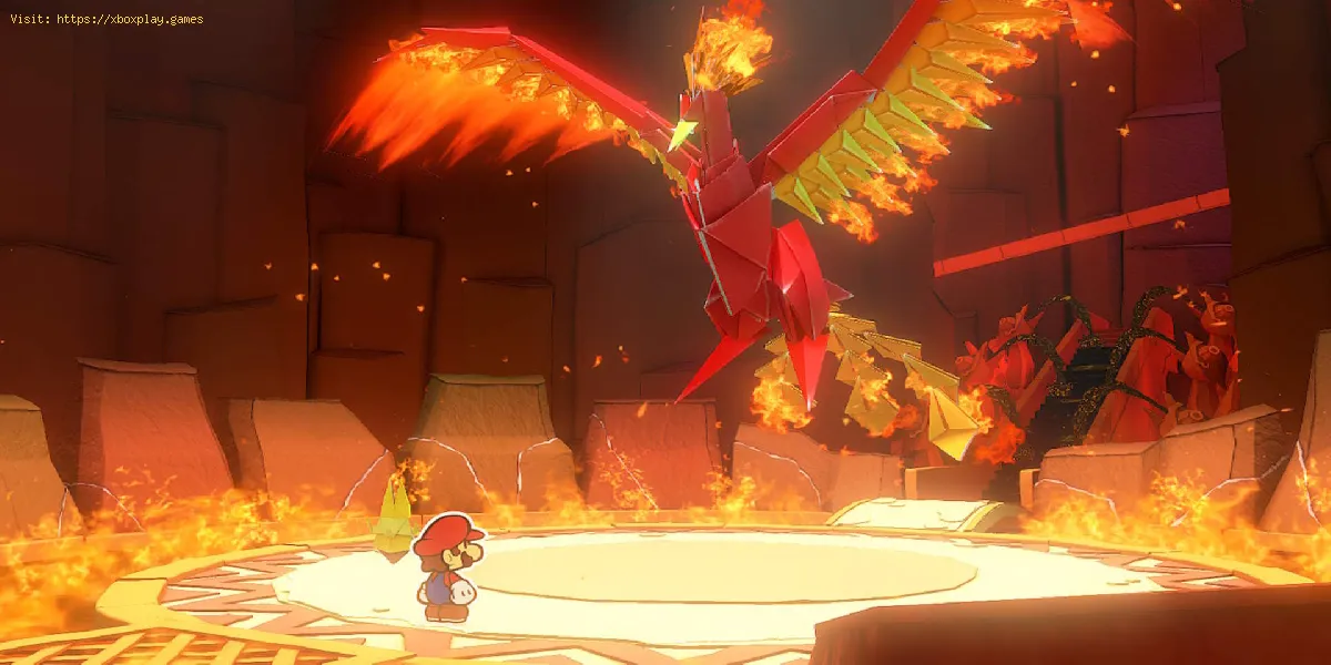 Paper Mario The Origami King: Como acender um fogo