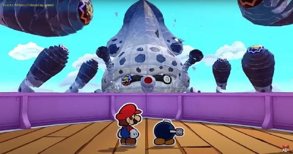 Paper Mario The Origami King：テープを打つ方法