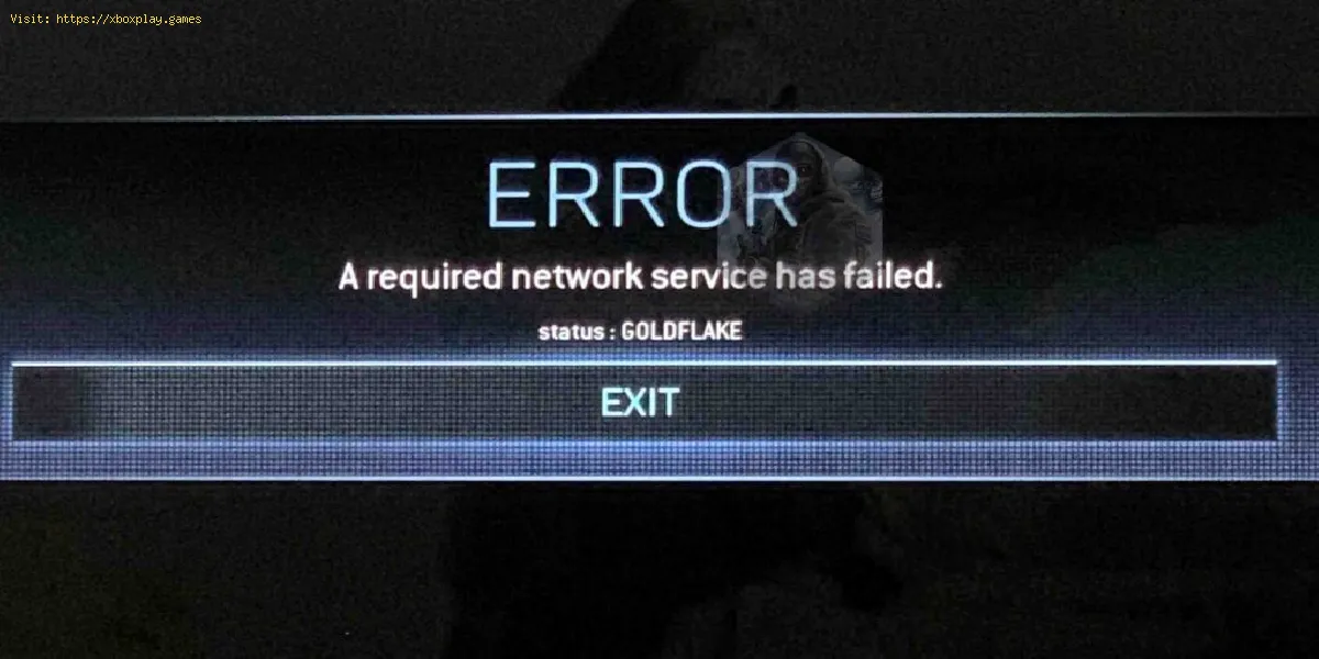 Call of Duty Modern Warfare: come correggere l'errore di stato di Goldflake