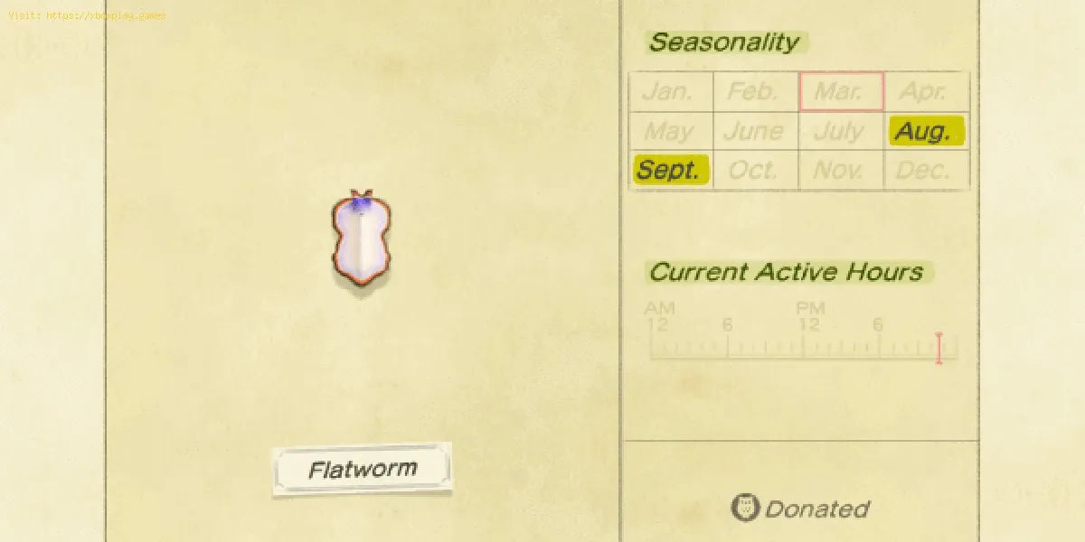 Animal Crossing New Horizons: Como capturar Flatworms