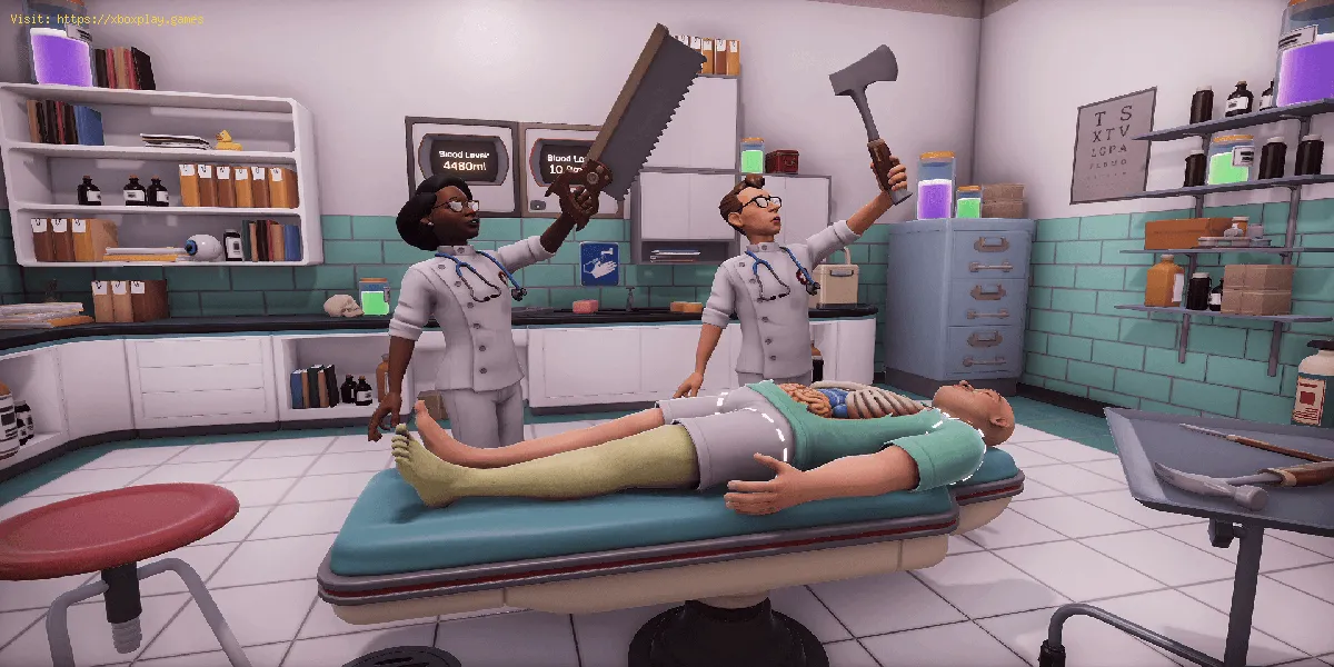 Surgeon Simulator 2: Como abrir portas fechadas em uma sala fria
