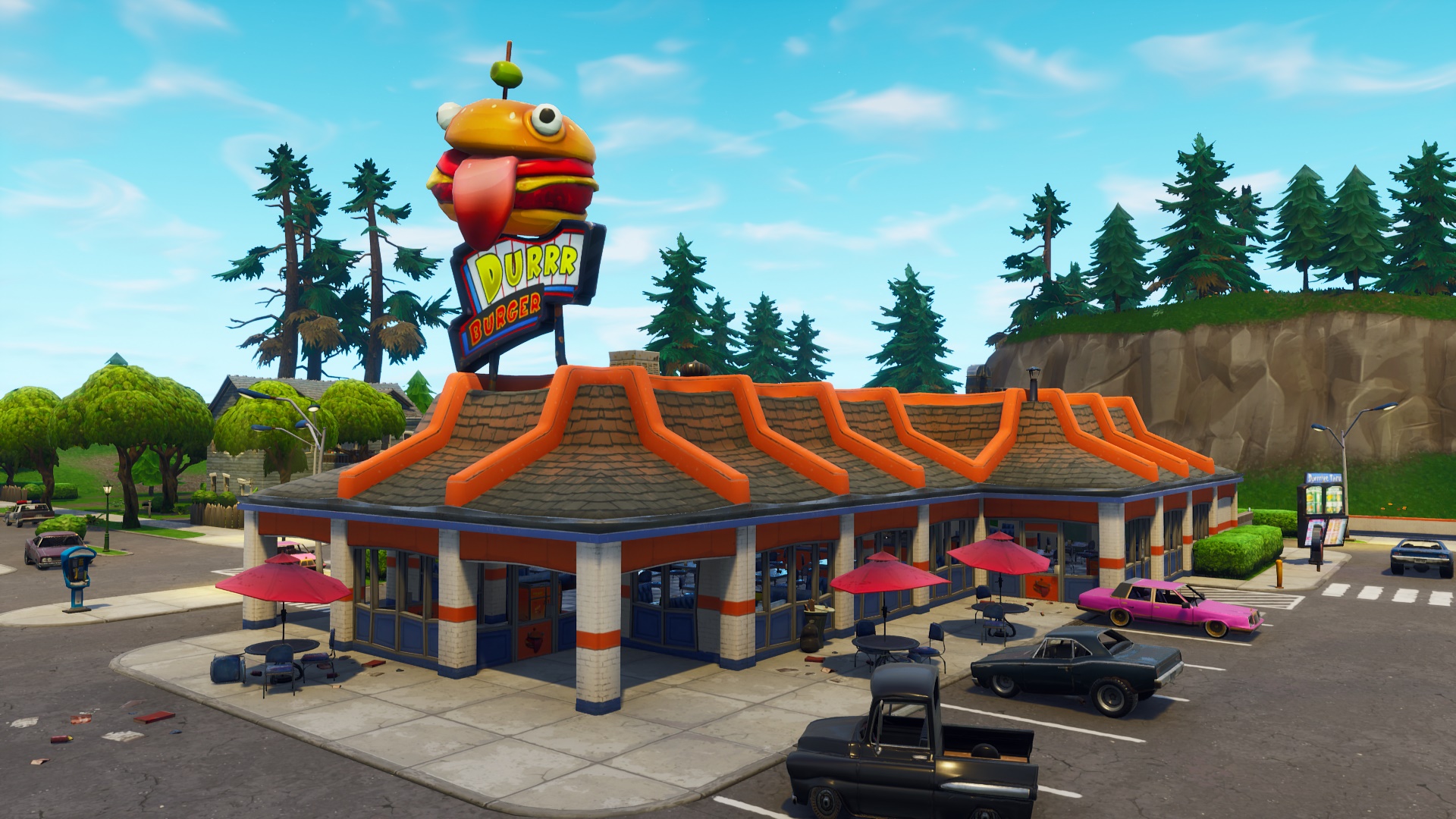 Fortnite Where To Find The Durrr Burger And Durrr Burger Food Truck